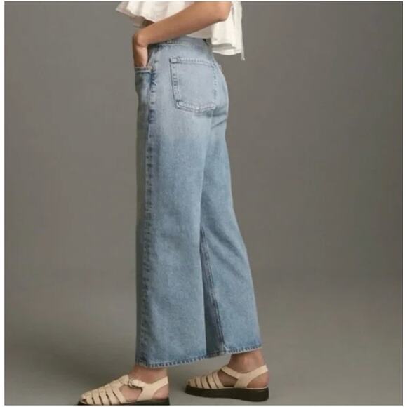 Citizens of Humanity Gaucho Vintage High-Rise Crop Wide-Leg Jeans 30 NWT - Picture 1 of 5